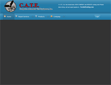 Tablet Screenshot of cate-inc.com